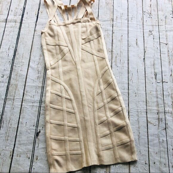 Bebe Natalie Strap Bandage Dress - Picture 4 of 9